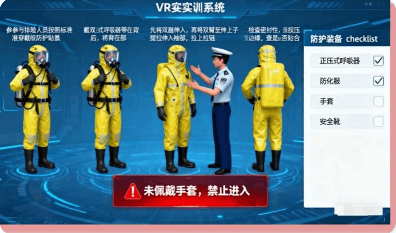 模拟排险实训